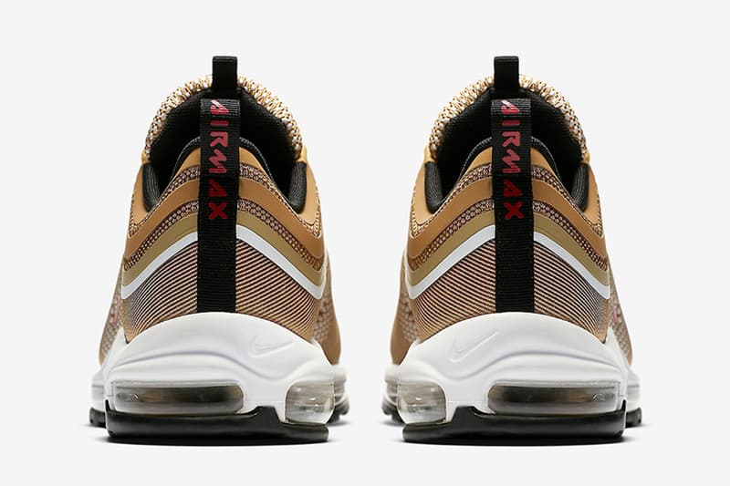全方位檢視-Nike Air Max 97 Ultra「Metallic Gold」元祖金色升級重塑