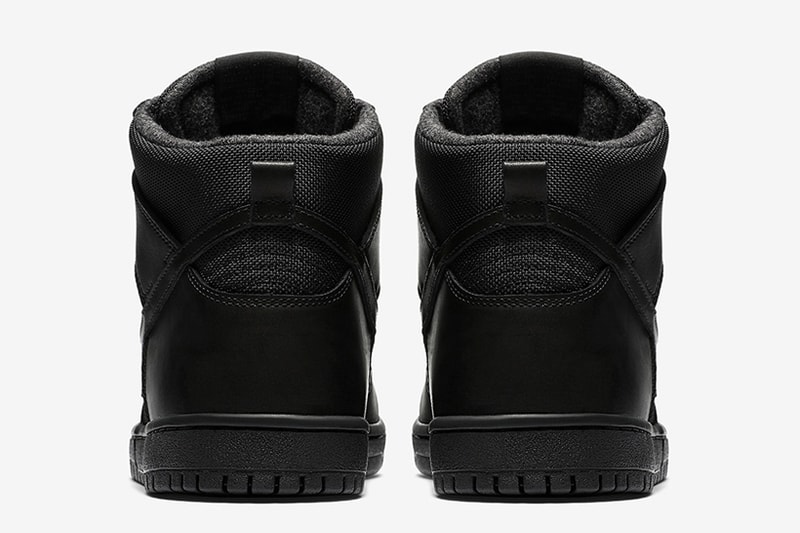 Nike SB Dunk High「Triple Black」配色一覽