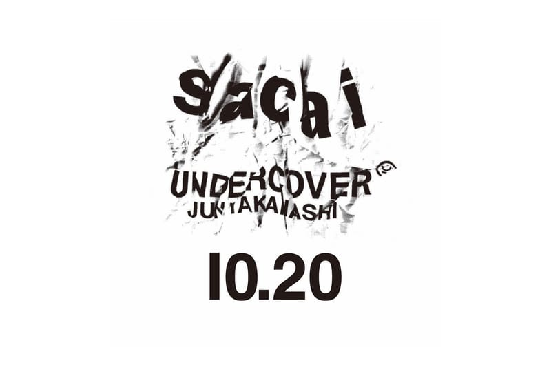 sacai 和 UNDERCOVER 將合演帶來一場發佈活動