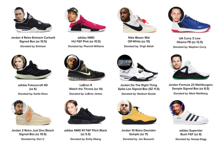 陣容強大!StockX 攜手 Eminem 開展球鞋慈善企劃為颶風受災區籌款
