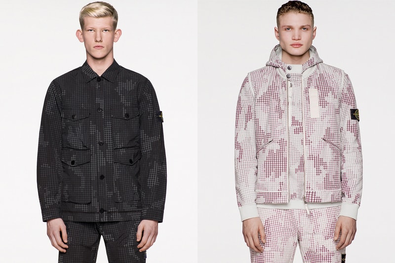 Stone Island 2017 "Check Grid Camo" Capsule Collection