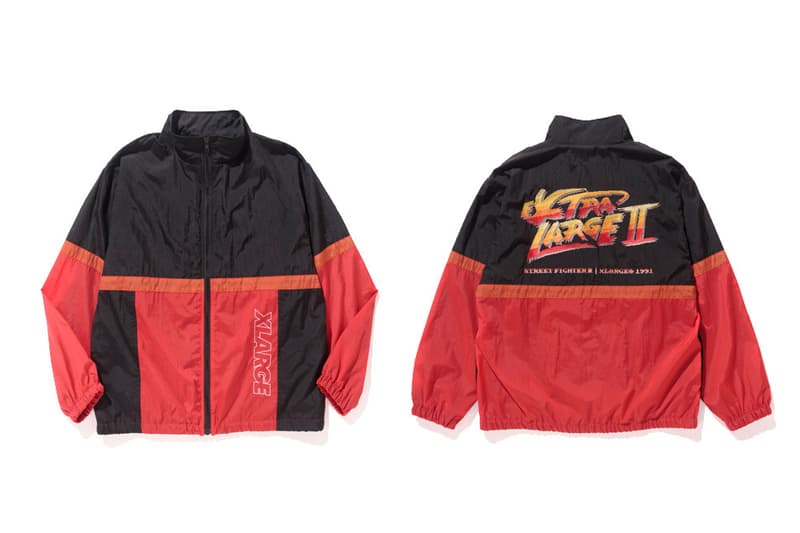 XLARGE 聯乘《STREET FIGHTER II》帶來別注服裝系列