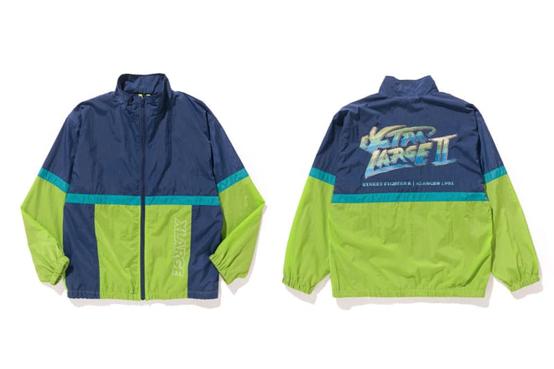 XLARGE 聯乘《STREET FIGHTER II》帶來別注服裝系列