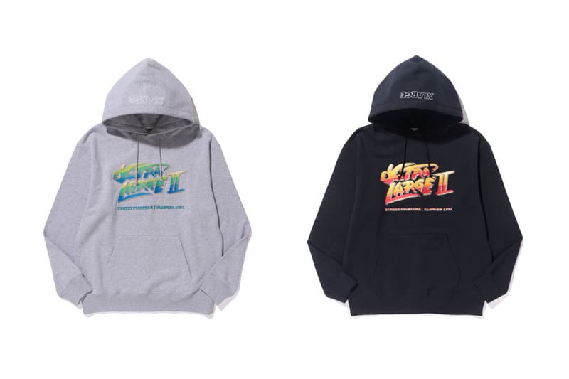 XLARGE 聯乘《STREET FIGHTER II》帶來別注服裝系列