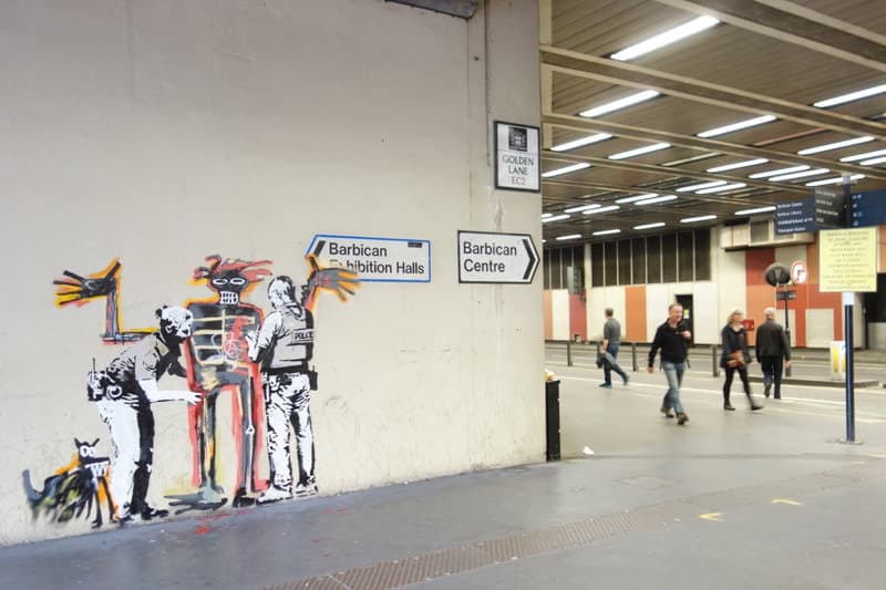 Banksy 最新諷刺畫作出現在倫敦?!