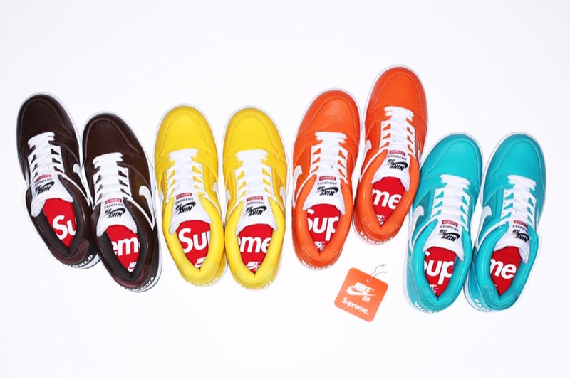 Supreme x Nike SB Air Force 2