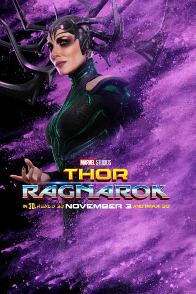 八彩繽紛！《Thor: Ragnarok》釋出全新個人視覺形象海報