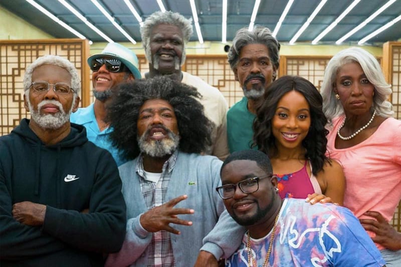 Kyrie Irving 於《Uncle Drew Movie》拍攝現場著用神秘鞋款