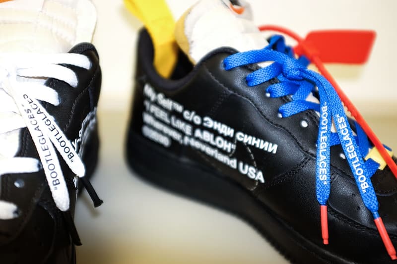 鞋迷打造定製 Air Force 1 致敬 Virgil Abloh x Nike 聯乘企劃