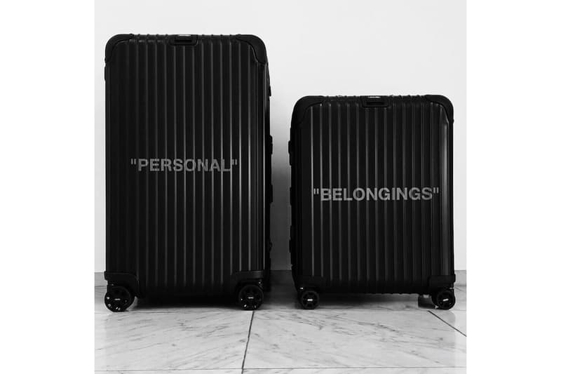 Alexandre Arnault 曝光 Virgil Abloh x Rimowa 聯乘企劃