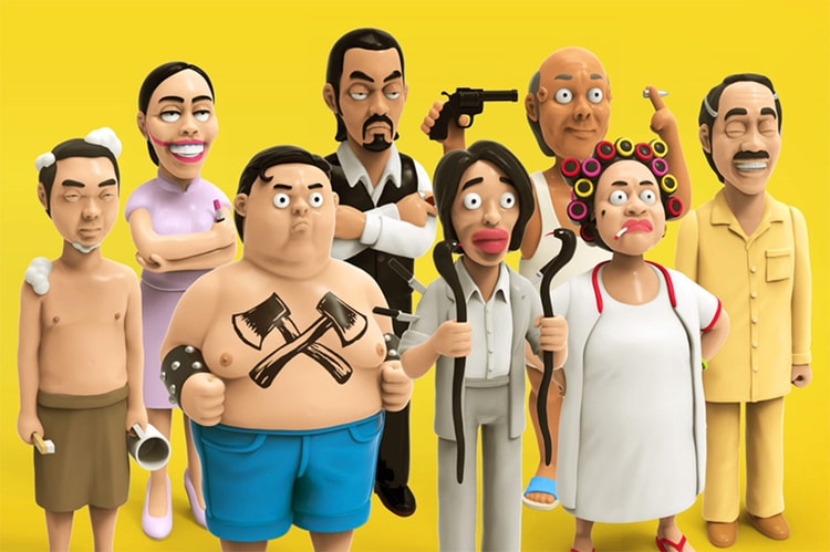 超強列陣!VTSS 打造「功夫幫」搪膠系列人偶