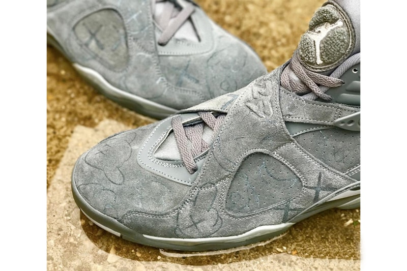 KAWS x Air Jordan 8 客製聯乘鞋款一覽