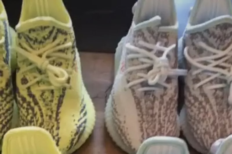 YEEZY BOOST 350 V2「Blue Tint」&「Semi Frozen Yellow」童鞋版本流出