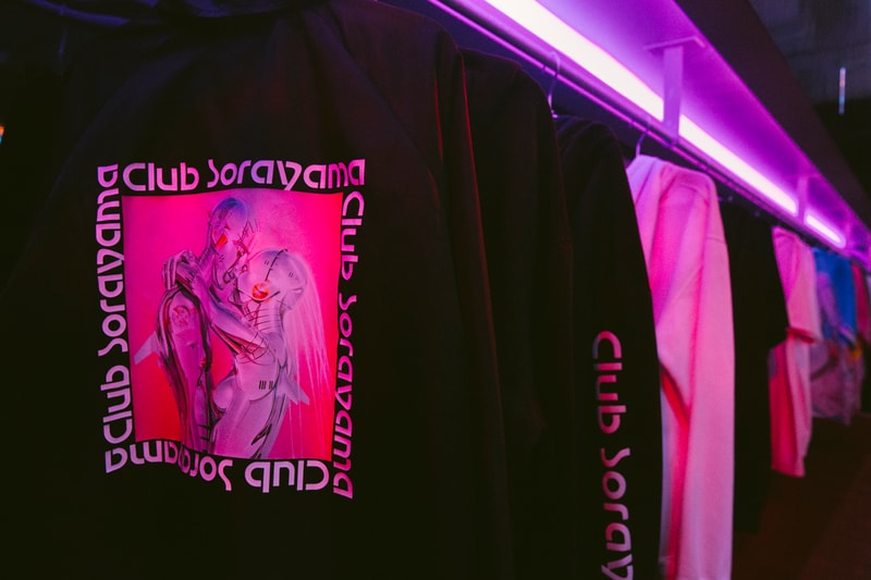 空山基 x HBX 期間限定店「CLUB SORAYAMA」派對現場