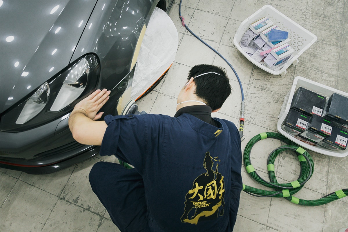 大國手 x SBRAND－打破傳統、揉合汽車復修職人手工與藝術的創意企劃「第一章」