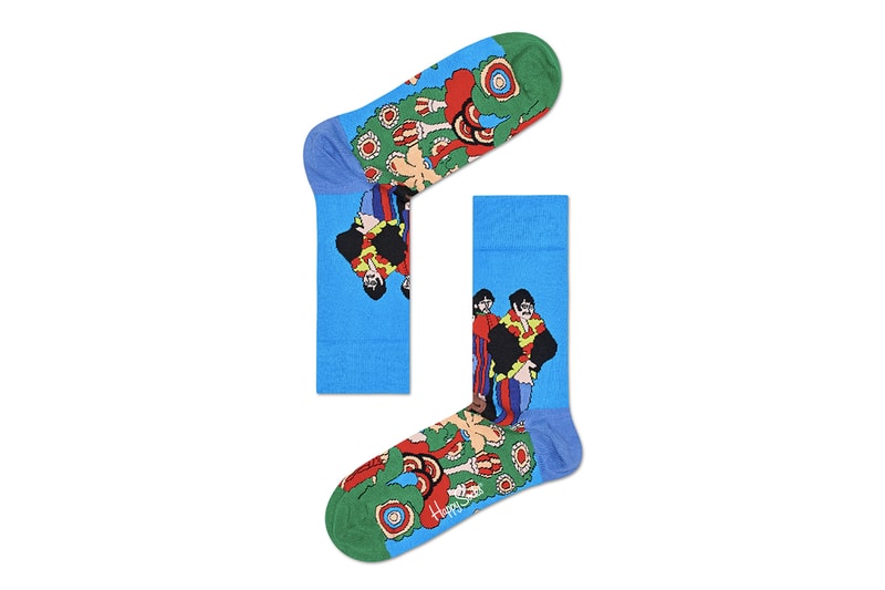 Happy Socks x The Beatles《Yellow Submarine》經典神作襪上呈現