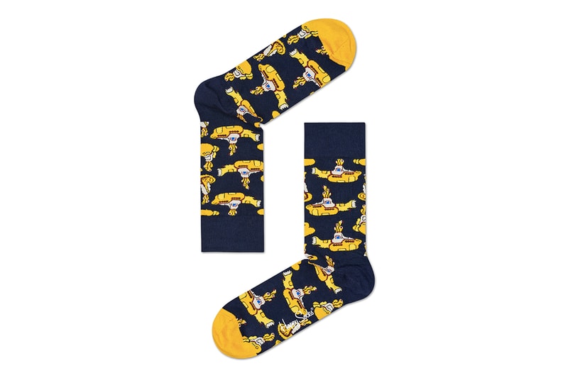 Happy Socks x The Beatles《Yellow Submarine》經典神作襪上呈現