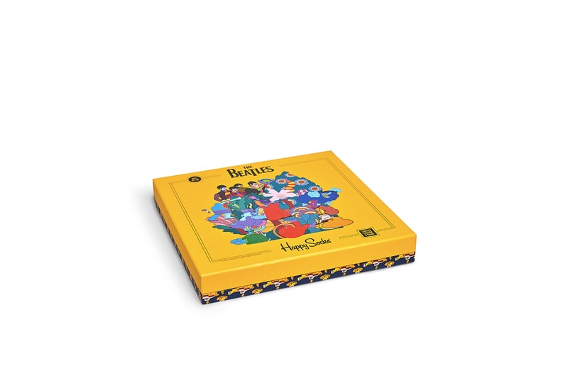 Happy Socks x The Beatles《Yellow Submarine》經典神作襪上呈現