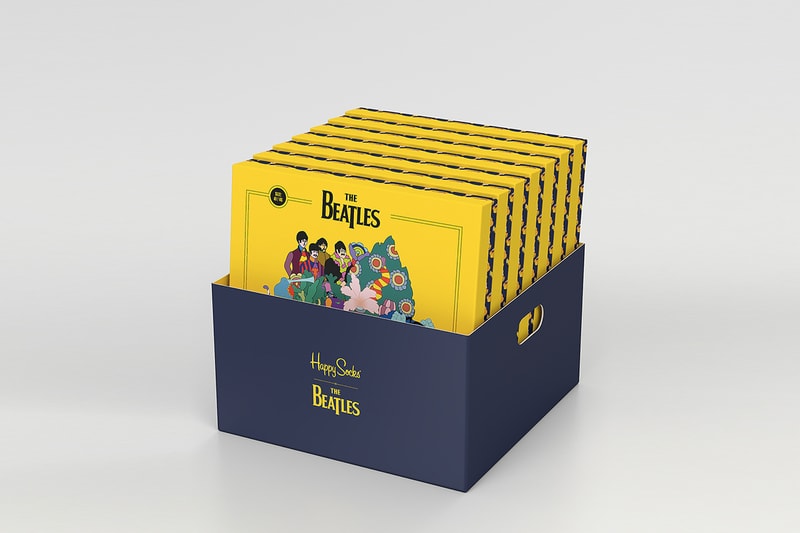 Happy Socks x The Beatles《Yellow Submarine》經典神作襪上呈現