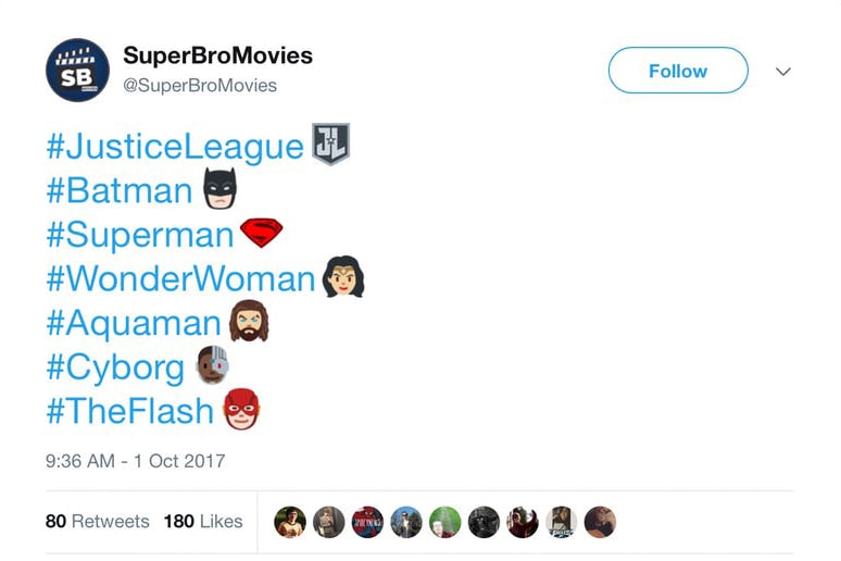 《Thor: Ragnarok》與《Justice League》同步於 Twitter 推出專屬角色 Emojis