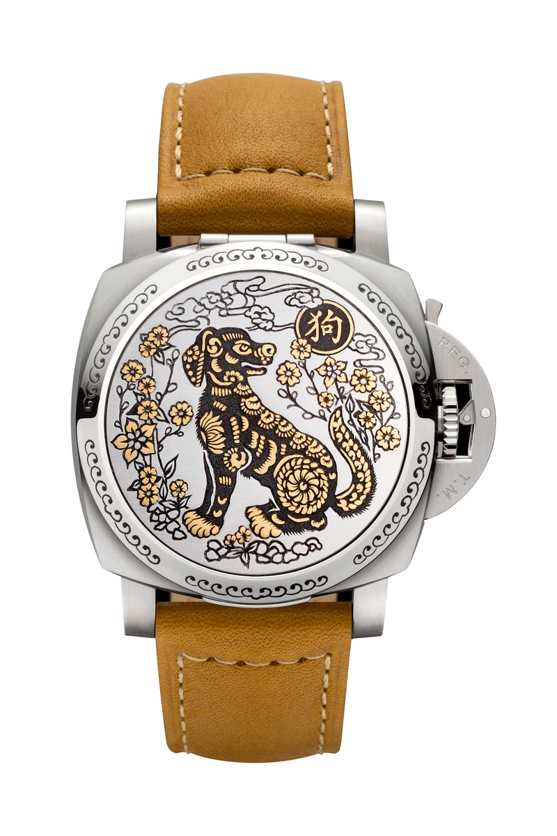 意大利雕刻技藝－Panerai 最新 Luminor 1950 Sealand 3 Days Automatic Acciaio 狗年限定版本登場