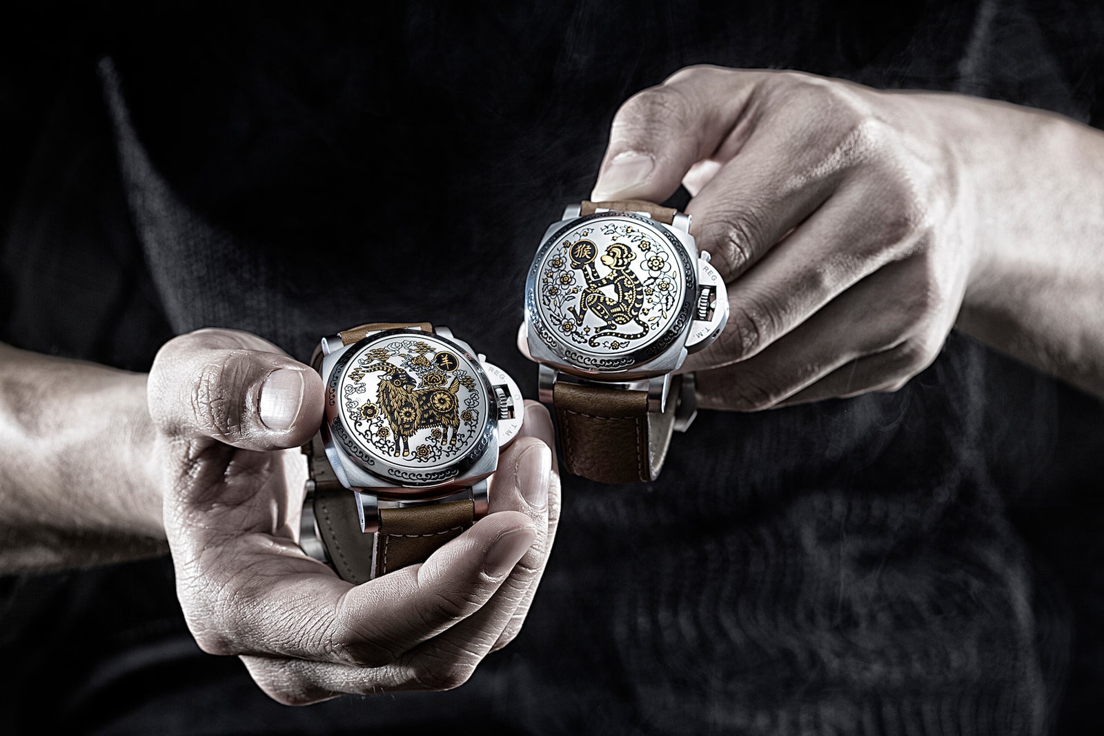意大利雕刻技藝－Panerai 最新 Luminor 1950 Sealand 3 Days Automatic Acciaio 狗年限定版本登場
