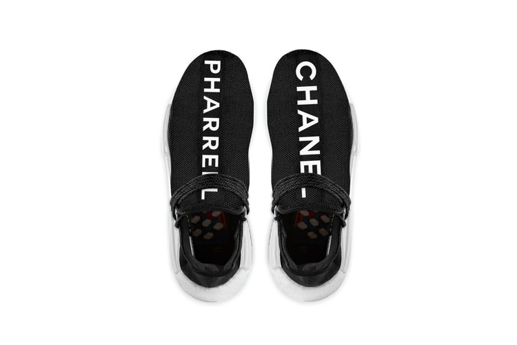 重磅奢華-adidas Originals x Pharrell x CHANEL 三方聯乘樣本公開
