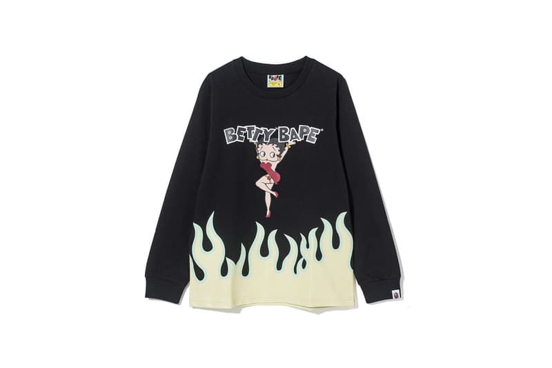 Betty Boop x BAPE 全新聯乘系列