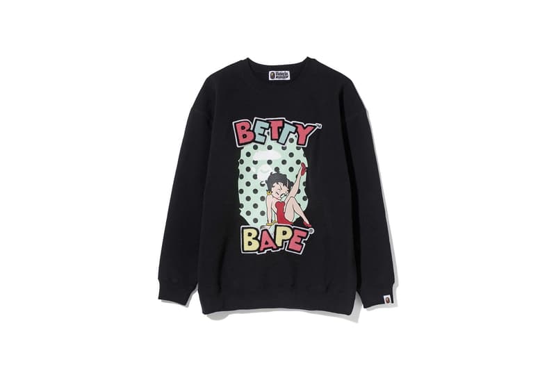 Betty Boop x BAPE 全新聯乘系列