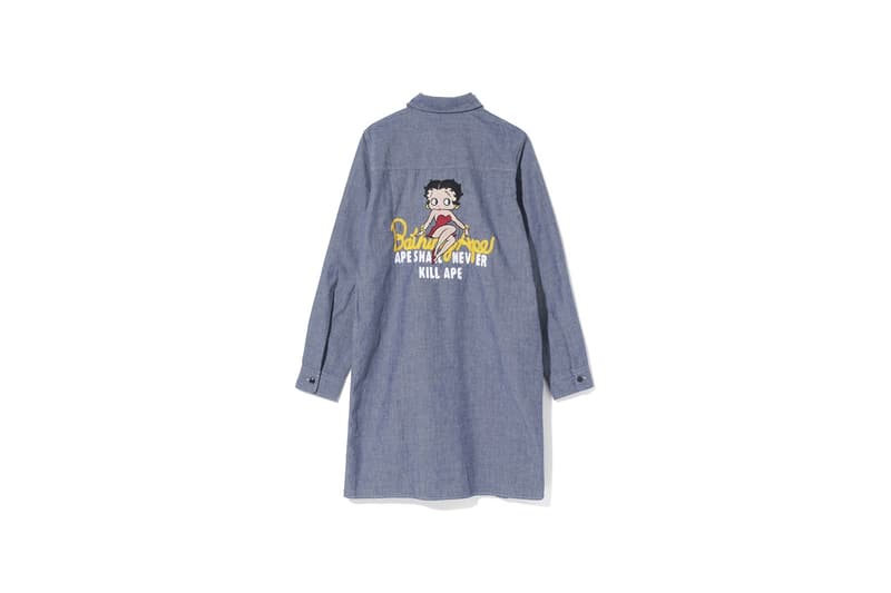 Betty Boop x BAPE 全新聯乘系列