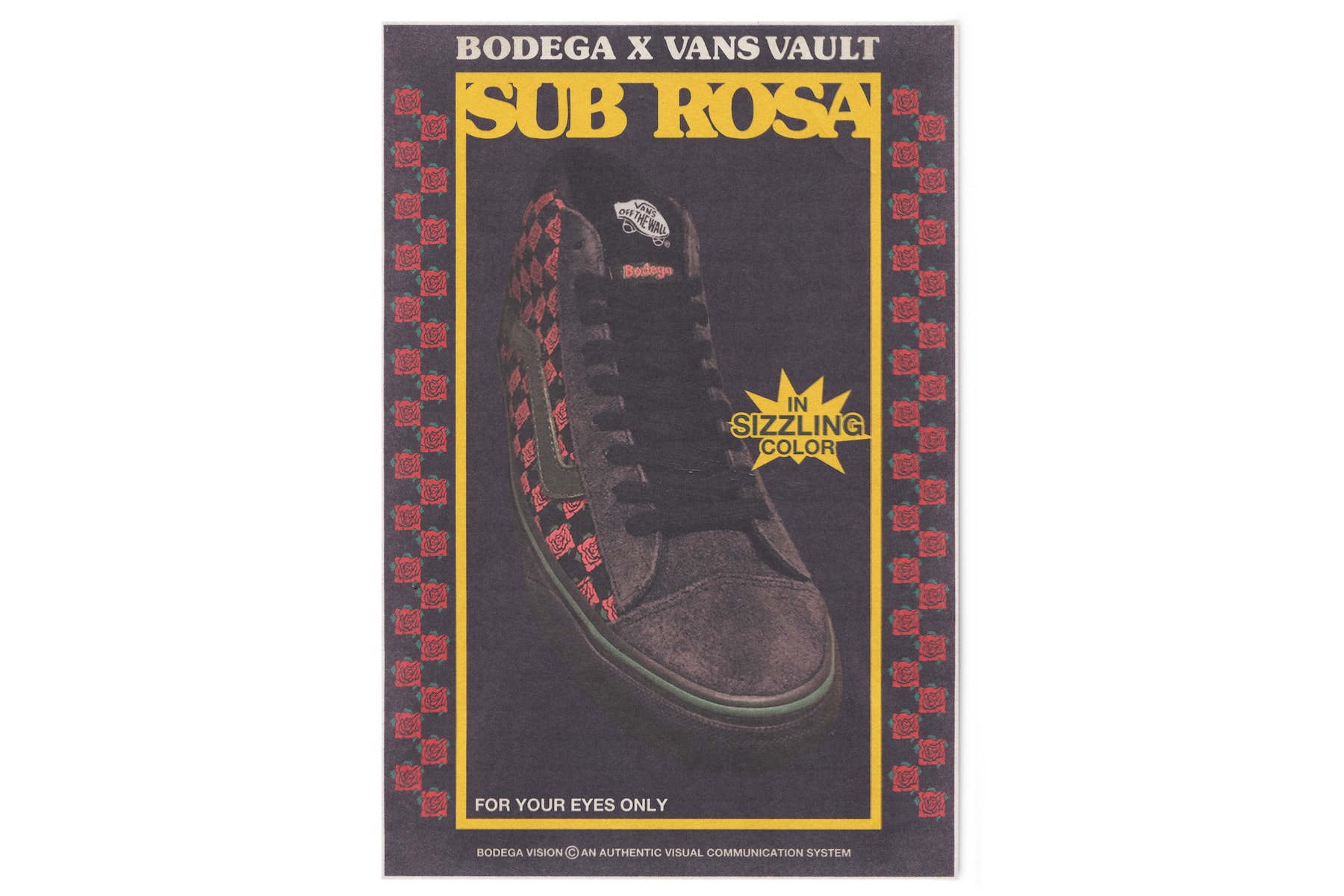 Bodega x Vans Vault 全新聯乘「Sub Rosa」系列正式發佈