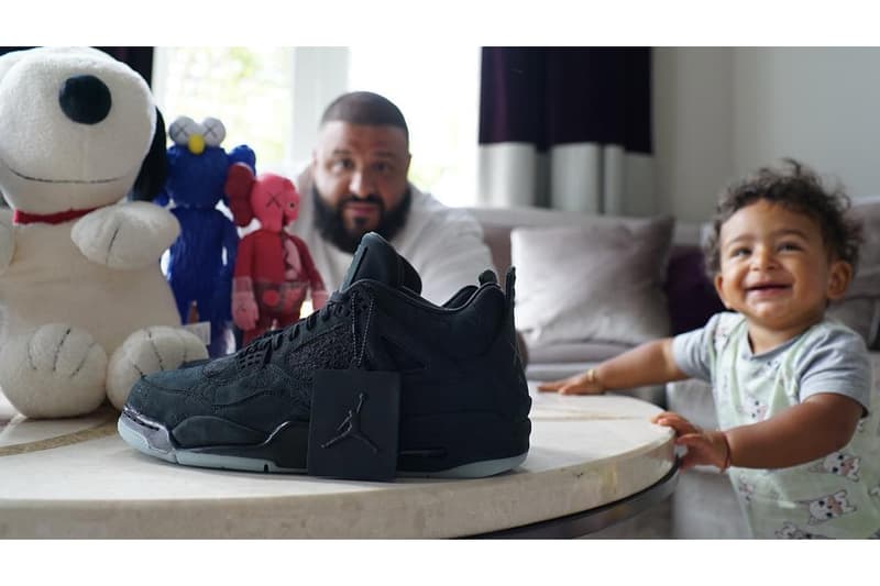 滿桌潮流大禮！DJ Khaled 曝光 KAWS x Air Jordan 4 親友限定鞋款