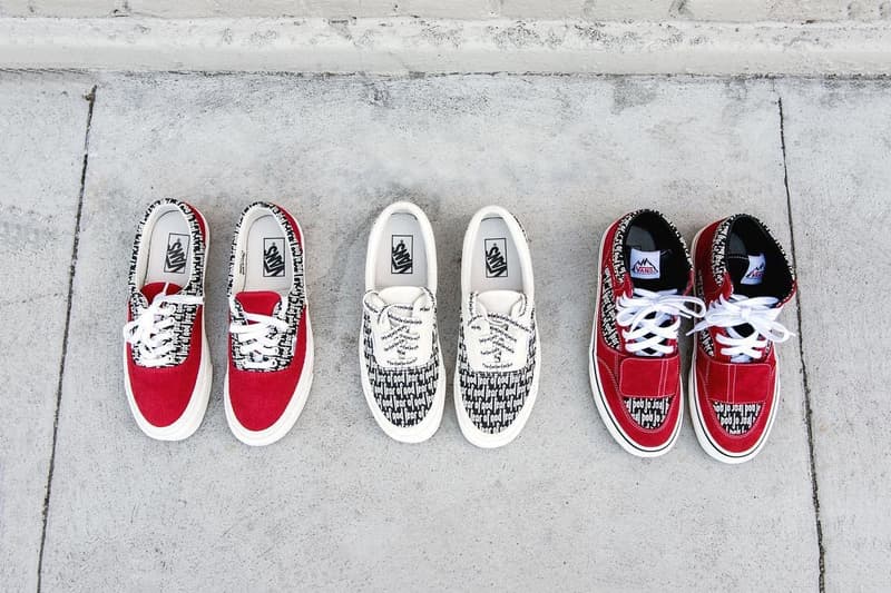 Fear of God x Vans 2017 全新聯乘系列發售日期確定