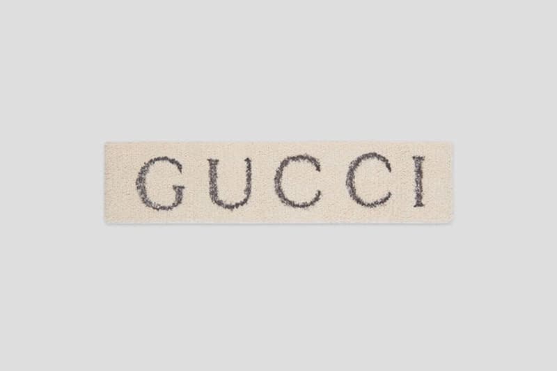 Gucci 推出全新定價 $270 美元之品牌字樣頭帶