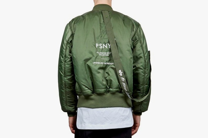 Public School x Alpha Industries 合作打造別注版美製 MA-1