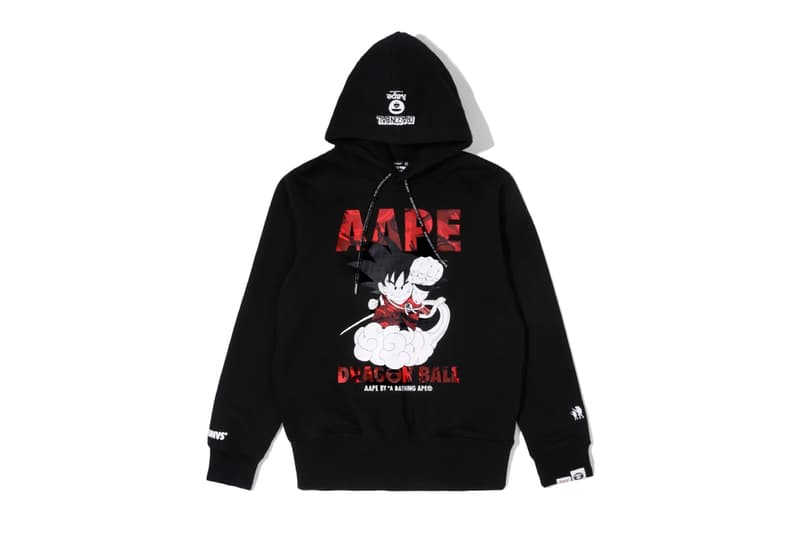 AAPE by A Bathing Ape x《Dragon Ball》發佈最新的聯名系列