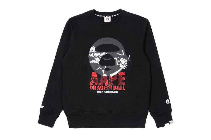 AAPE by A Bathing Ape x《Dragon Ball》發佈最新的聯名系列
