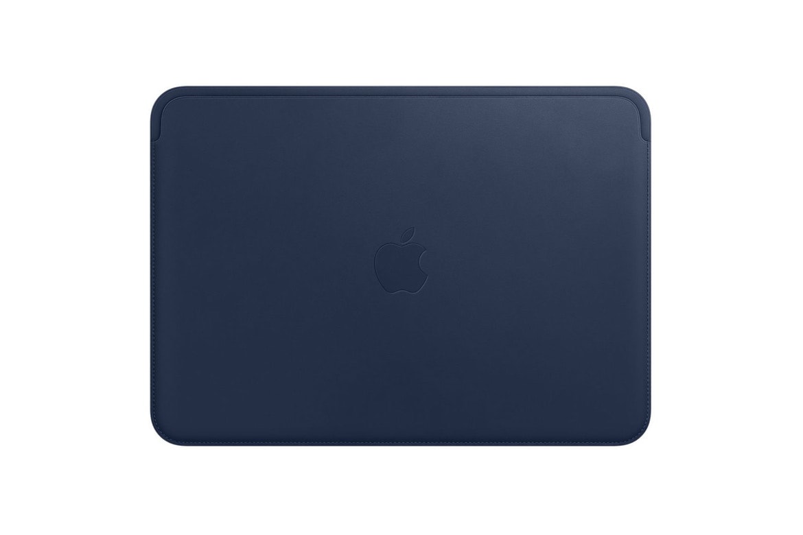 低調上架 - Apple 自家推出 12 吋 MacBook 皮革保護套