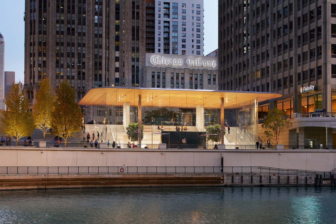 Apple 揭示芝加哥 Michigan Avenue 新店面貌