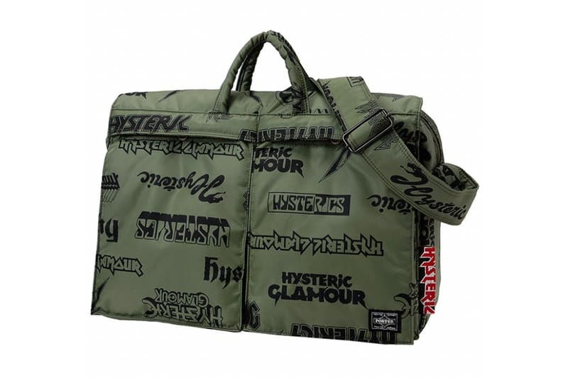Porter x Hysteric Glamour 軍事與搖滾之協作