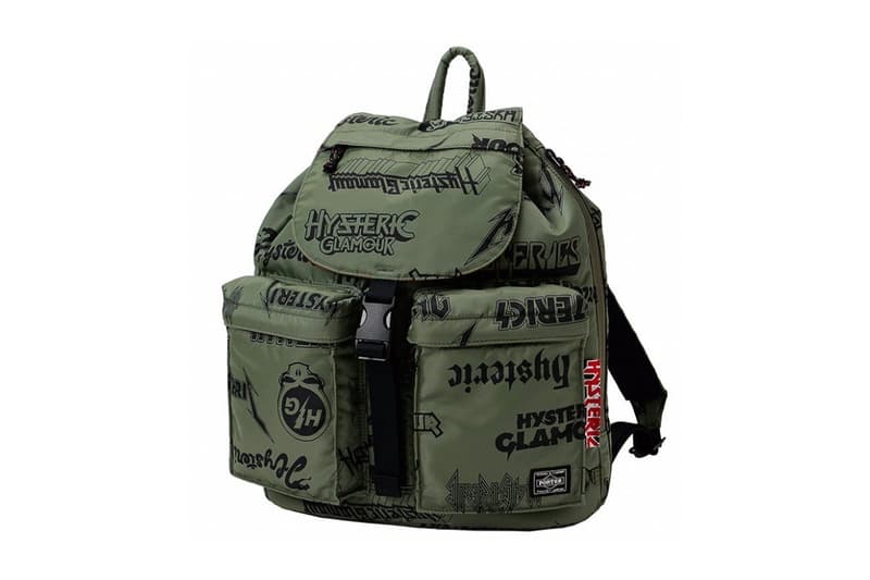 Porter x Hysteric Glamour 軍事與搖滾之協作