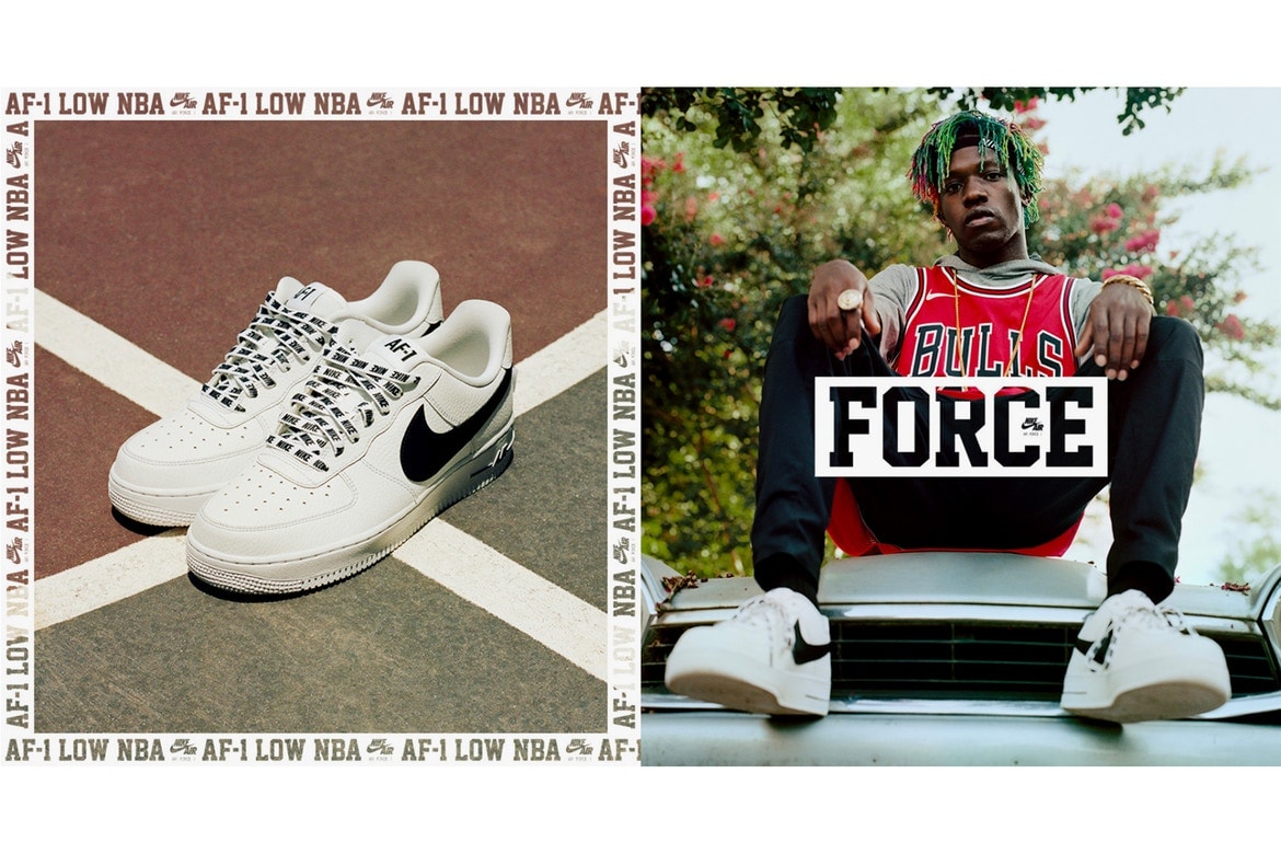 Nike 官方釋出 Air Force 1 NBA 宣傳造型錄