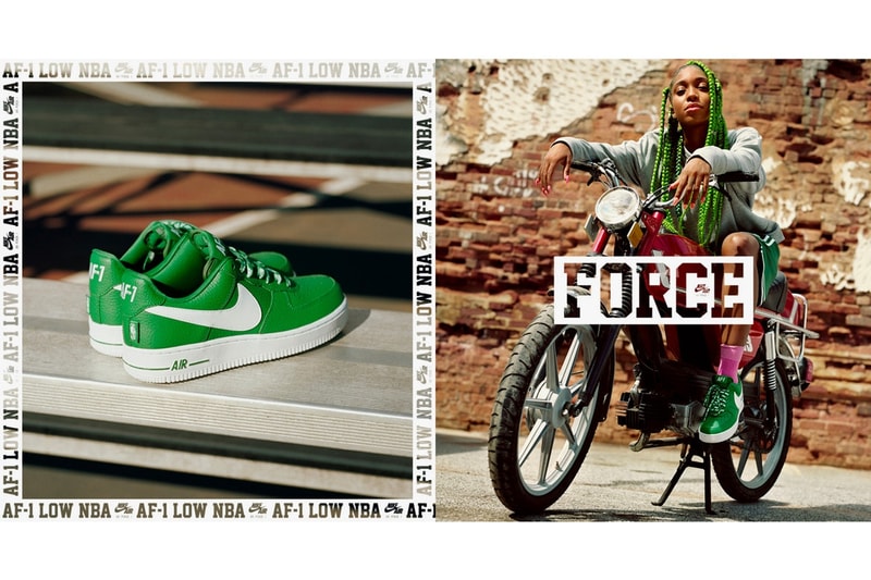 Nike 官方釋出 Air Force 1 NBA 宣傳造型錄