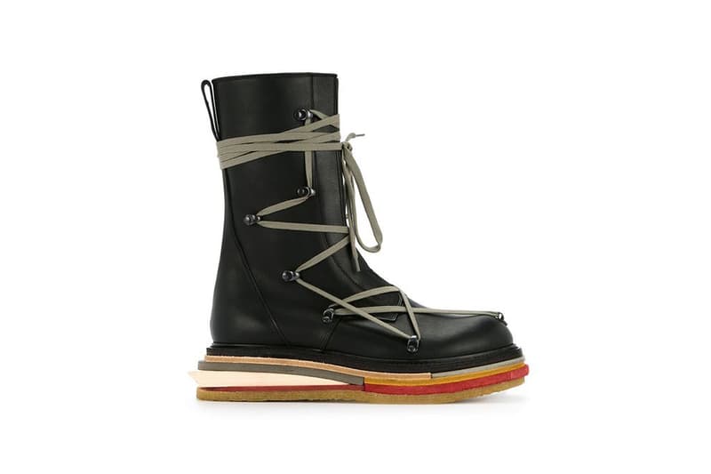 Rick Owens 2017 秋冬 Lace-Up Creeper 靴款系列上架