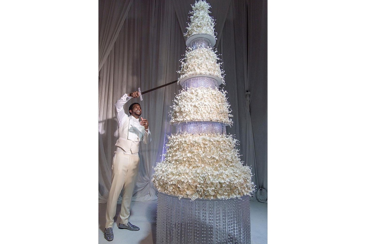 極盡奢華 - Gucci Mane 結婚蛋糕造價竟高達 75,000 美元！