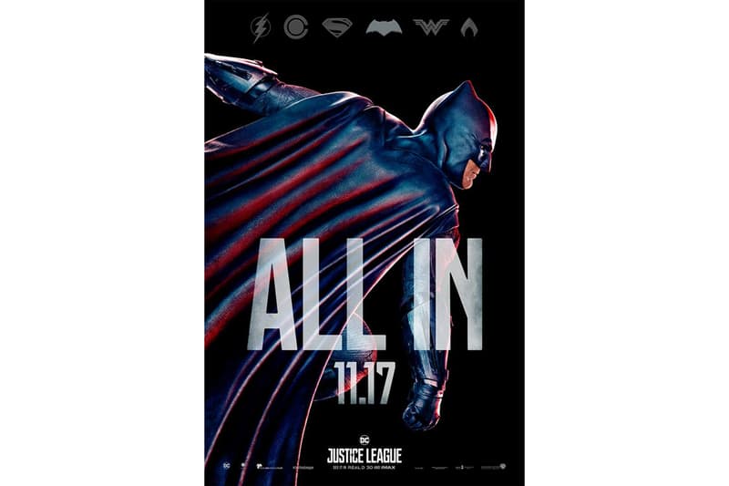 新預告即將釋出!《Justice League》全新角色海報正式曝光