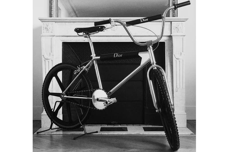 Kris Van Assche 預告 Dior Homme x Bogarde 聯乘 BMX 即將推出