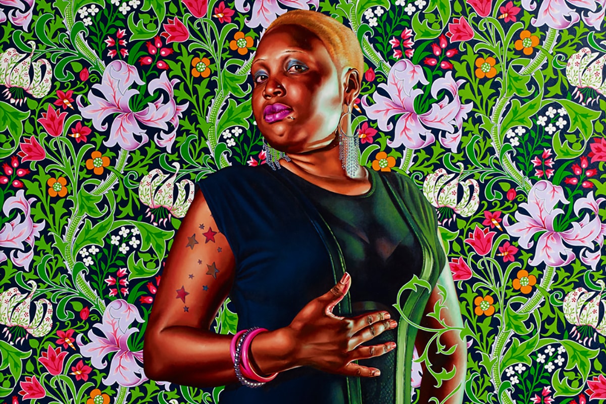 奧巴馬委任藝術家 Kehinde Wiley 繪畫官方個人畫像