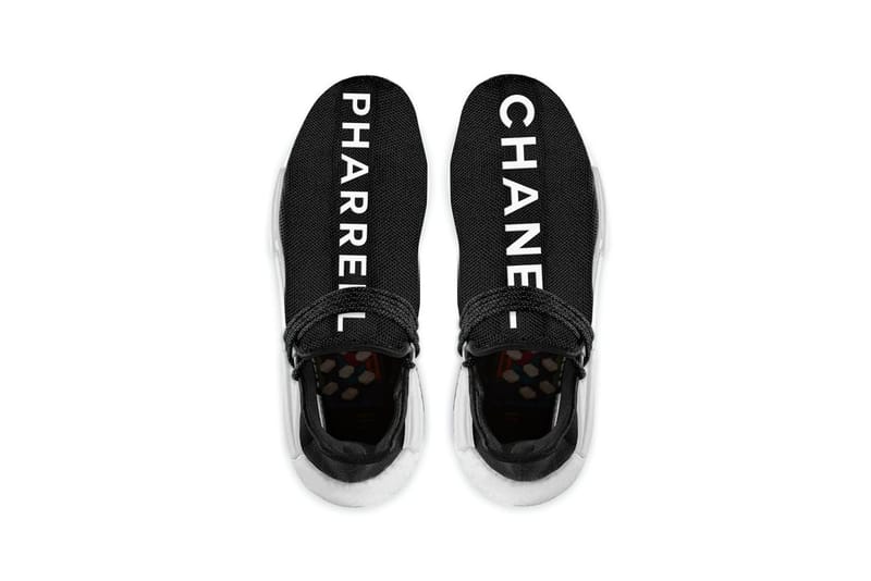 chanel x adidas pharrell hu nmd