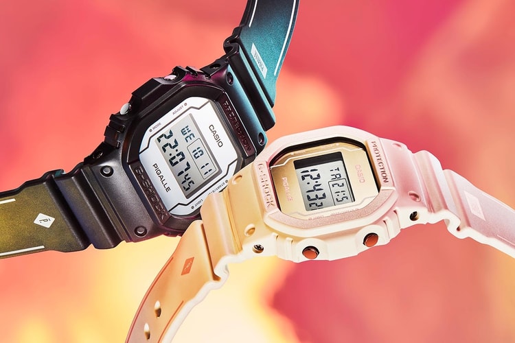 Pigalle x Casio G-SHOCK 聯乘 DW-5600 腕錶系列